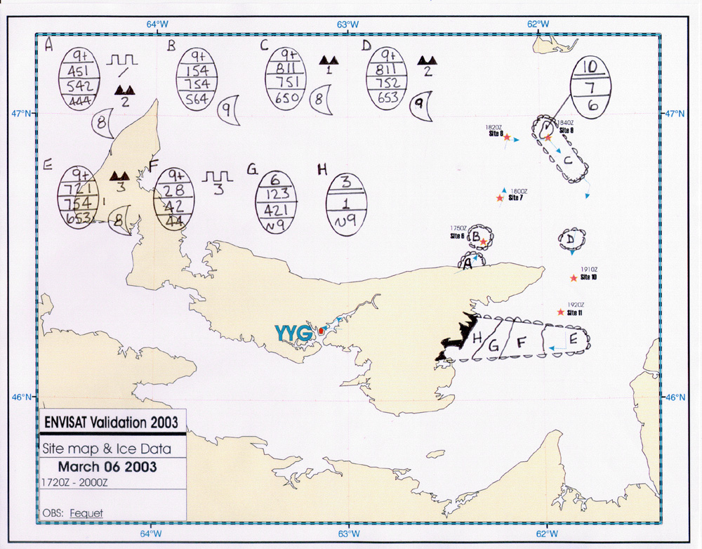 Surface Validation - March 6th 2003
