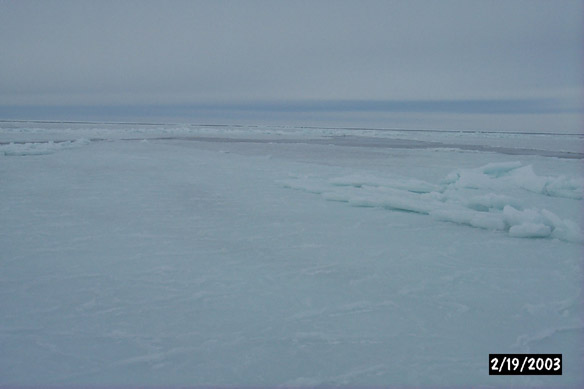 Thin ice off Cape North